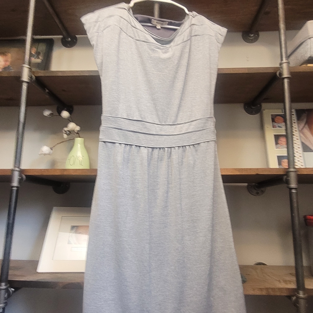 Elegant Gray Women's Dress